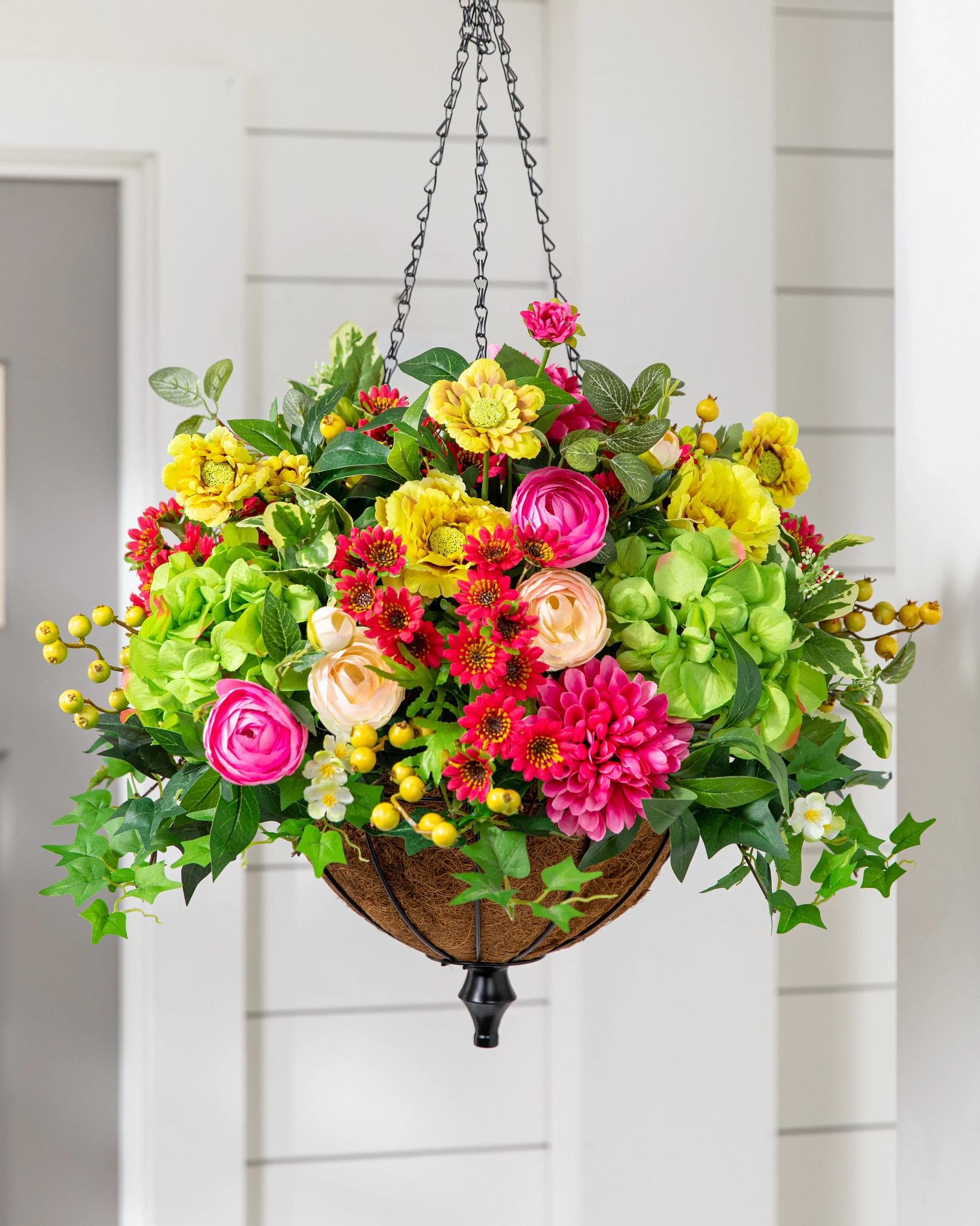 Guirlanda de Flores Vivas para Exterior