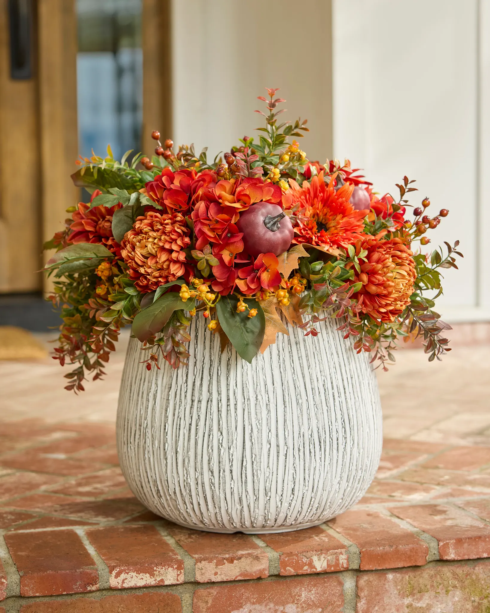 Guirlanda Floral de Abóbora