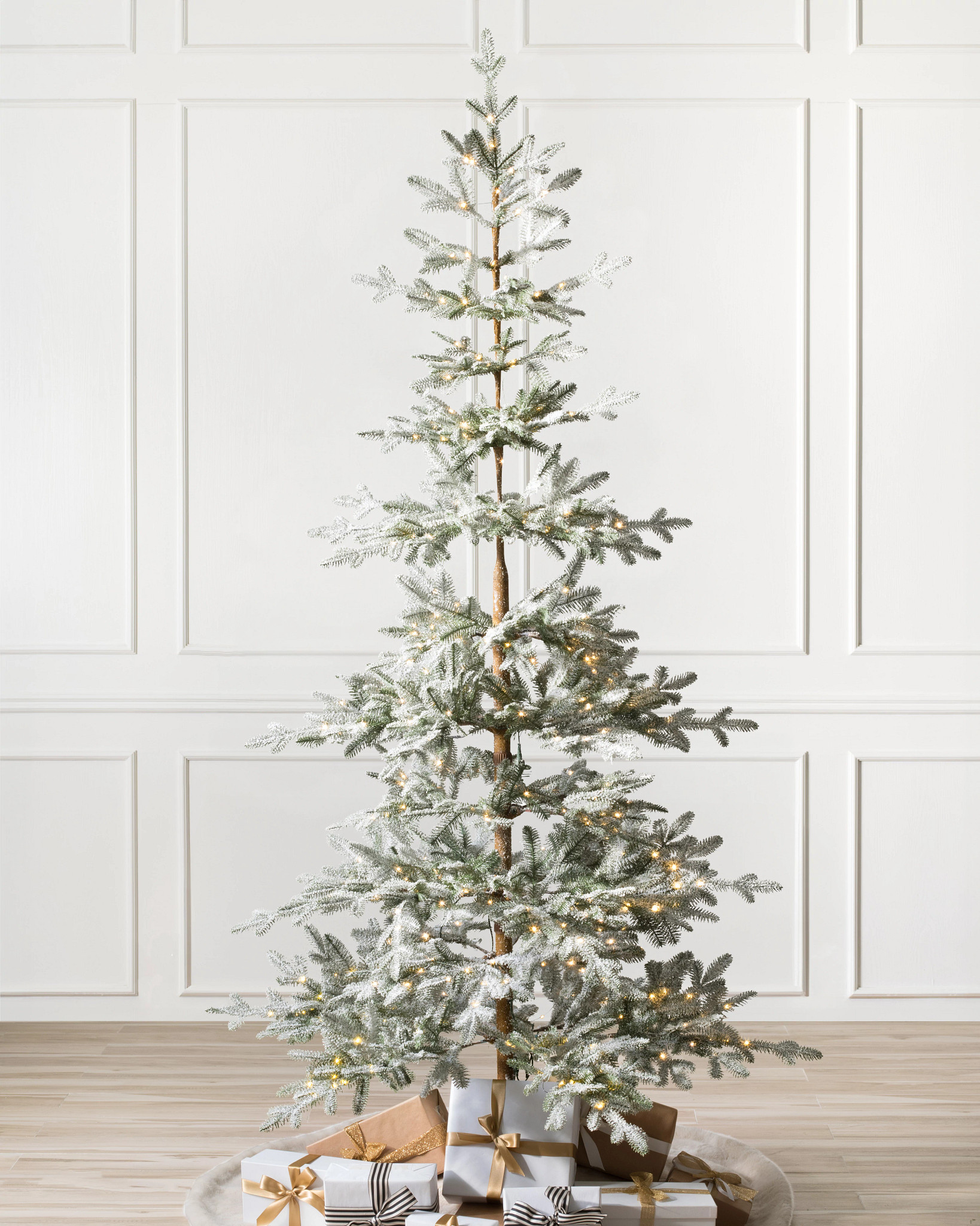 Fir Balsâmico Alpino com Acabamento Neve