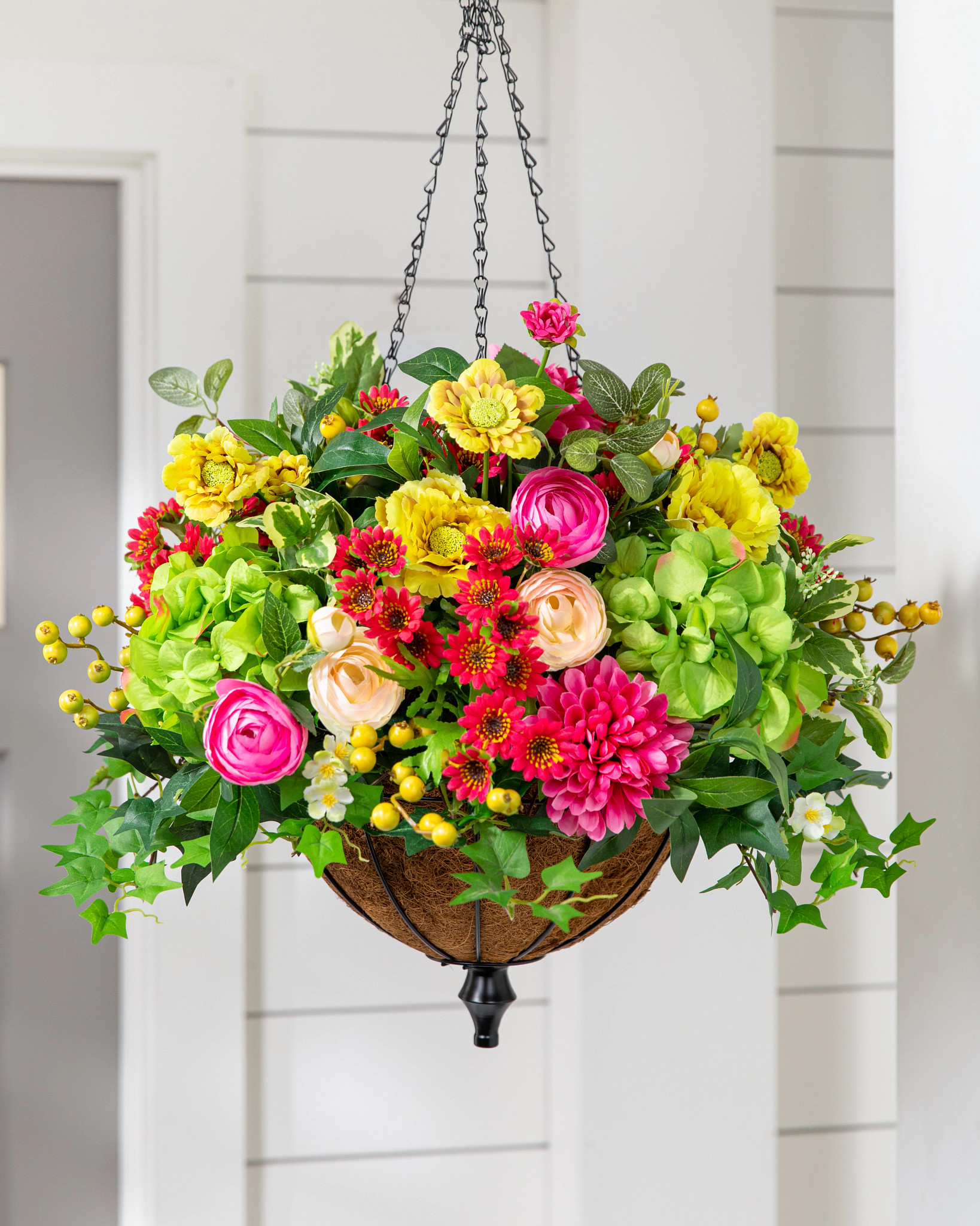 Guirlanda de Flores Vivas para Exterior